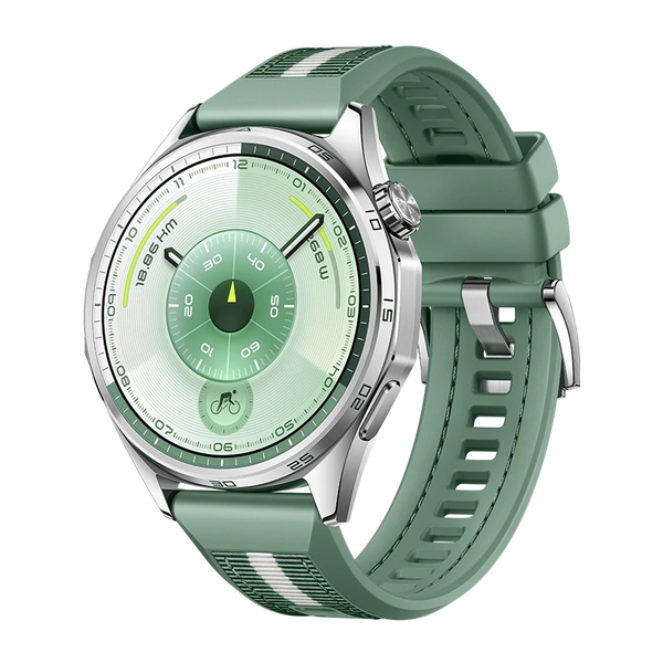 Huawei WATCH GT6 3,73 cm (1.47") AMOLED 46 mm Digitaal 466 x 466 Pixels Touchscreen Roestvrijstaal GPS