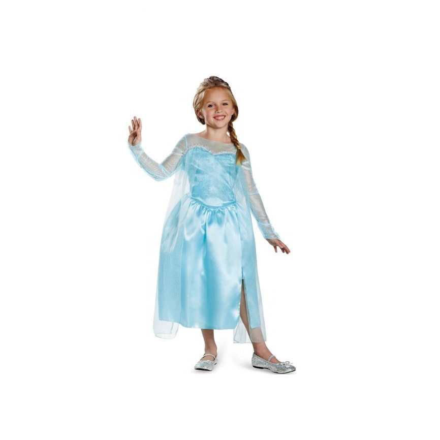 Jégvarázs: Klasszikus Elza jelmez - 124-135 cm (129879K)