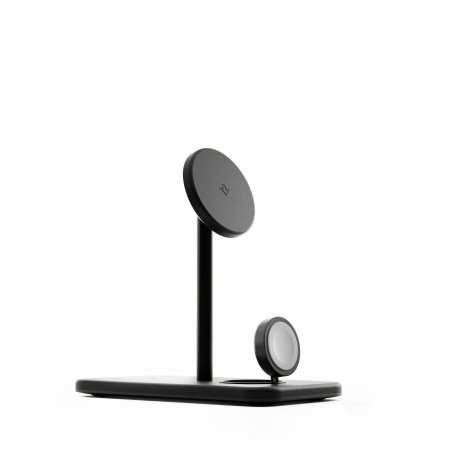 Twelve South indukciós akkutöltő Twelve South HiRise 3 Deluxe 3-in-1 Qi2 TS-2423 Fekete (811370025452)