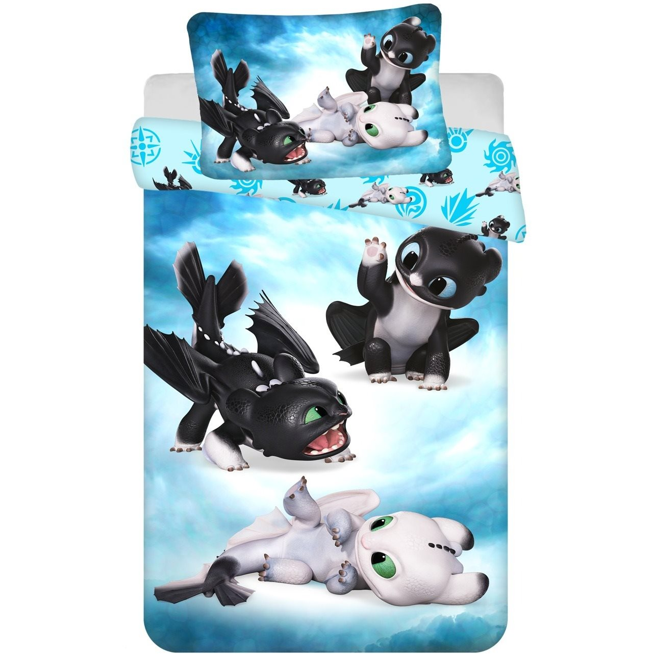 Jerry Fabrics Disney How to Train Your Dragon "Babies" baby 100×135, 40×60 cm (36989)