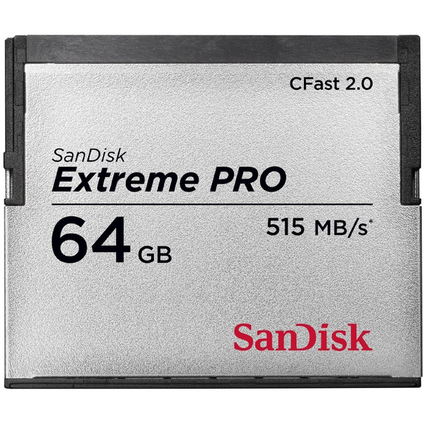 64GB Compact Flash Sandisk CFast 2.0 Extreme Pro (SDCFSP-064G / 139715 / 139791)