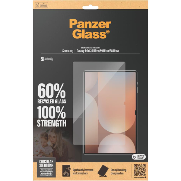 Tvrzené sklo pro Samsung Galaxy Tab S8 Ultra PanzerGlass Ultra-Wide Fit