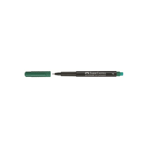 FABER-CASTELL Marker Multimark permanent F grün 10Stk.