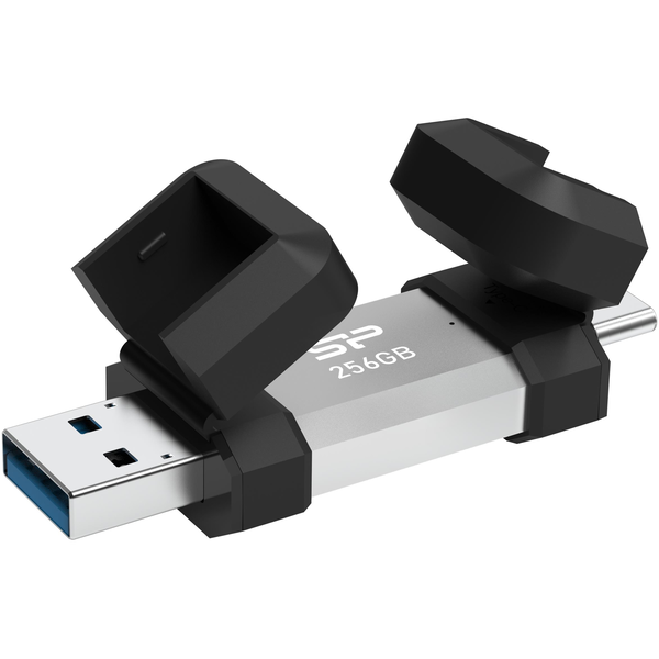 USB памет Silicon Power Mobile C51 USB 256GB Type-A и USB Type-C (USB 3.2 Gen 1)
