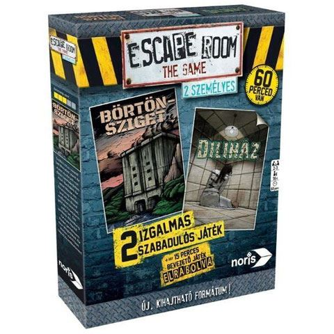 Simba Toys Noris Escape Room Börtönsziget kiegészítő társasjáték (606101838006) (S606101838006)