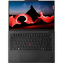 Lenovo ThinkPad X1 Carbon Gen 12 Intel Core Ultra 7 155U Ноутбук 35,6 см (14") WUXGA 16 GB LPDDR5x-SDRAM 512 GB SSD Wi-Fi 6E (802.11ax) Windows 11 Pro Английски Черен