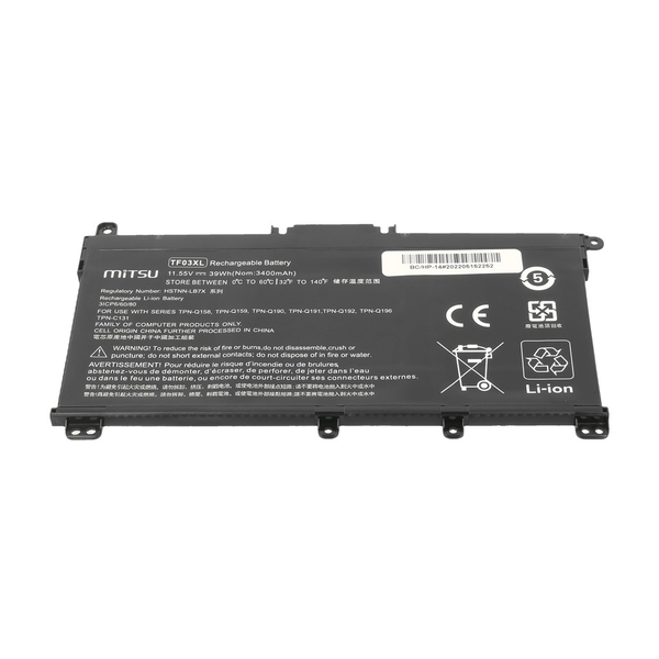 MITSU HP Pavilion 14 Notebook akkumulátor 39Wh