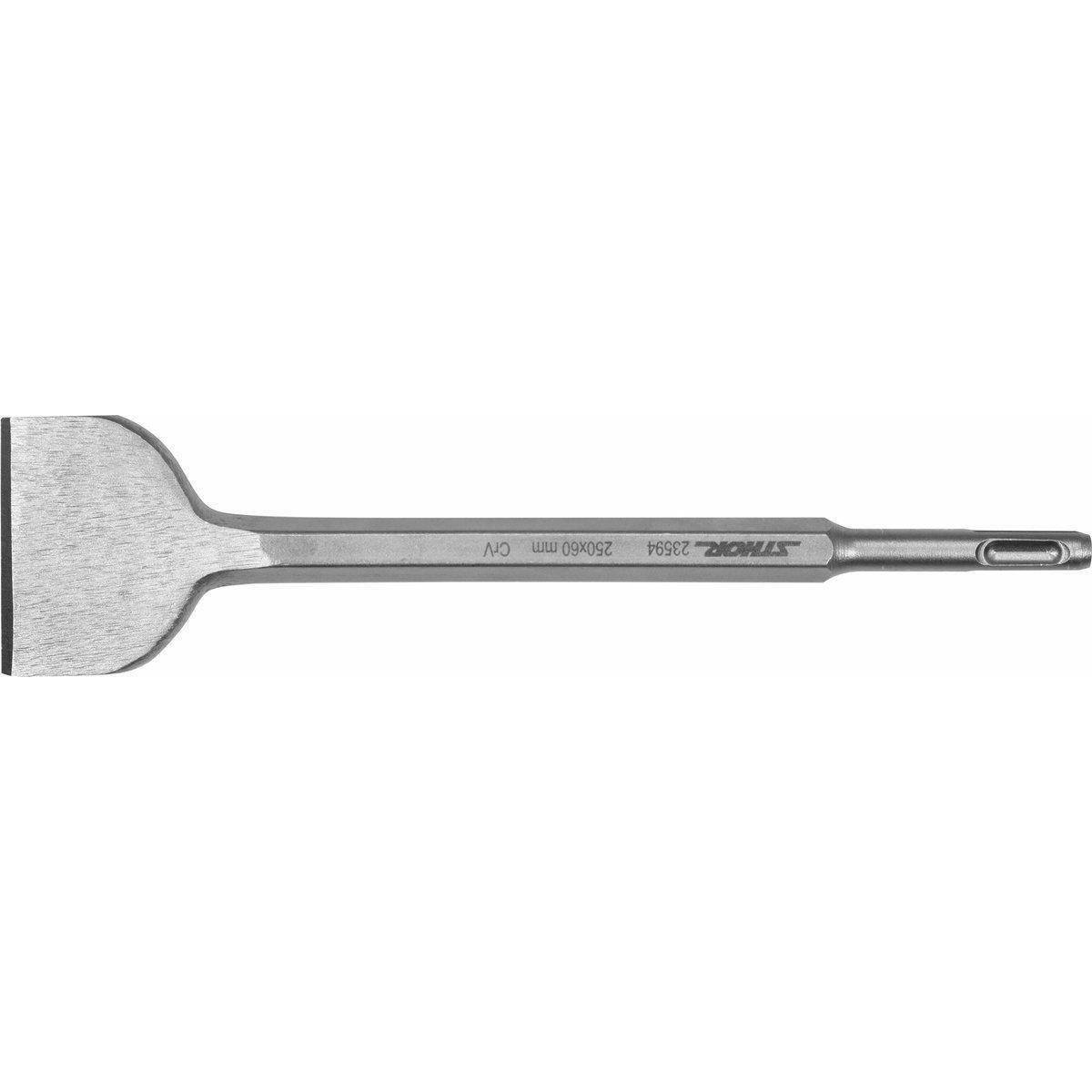 STHOR Széles Vésőszár 250 x 60 mm SDS-Plus (23594)