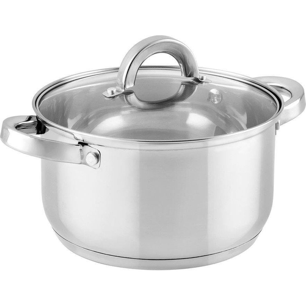 Florina Garnek ze stali nierdzewnej z pokrywką Florina Claude 26 cm 7,25 l