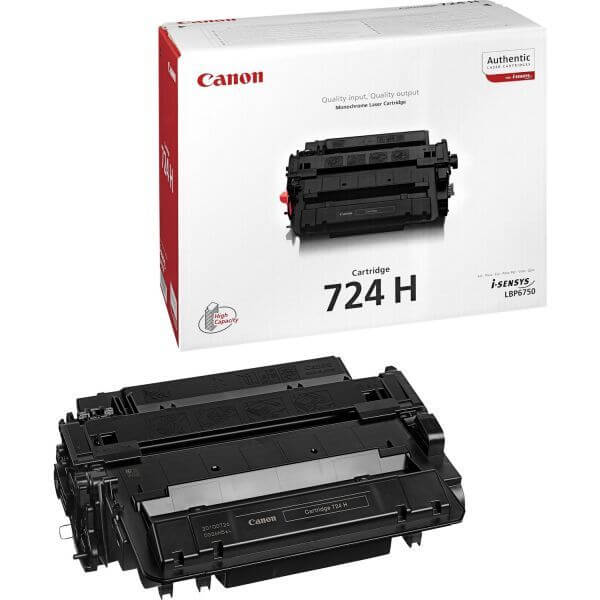 Canon CRG-724H cartucho de tóner 1 pieza(s) Original Negro