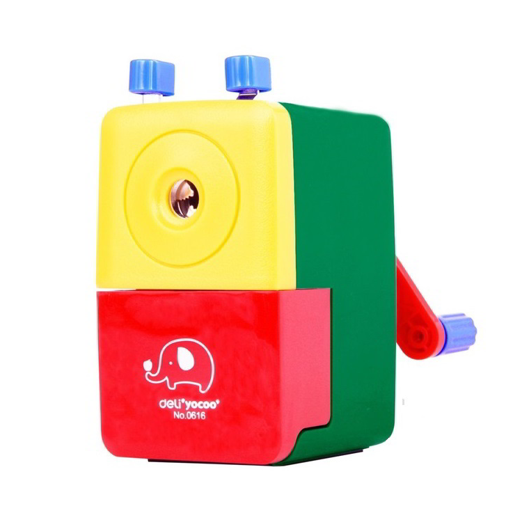 Deli 616 Egylyukú asztali hegyező többfajta (DEL00616)