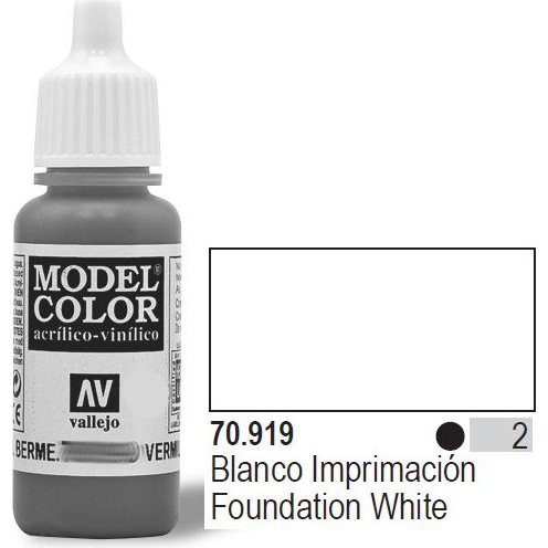Vallejo Model Color Cold White Akrilfesték 70919 (70919)