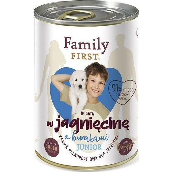  Family First FamilyFirst Jagnięcina+burak junior 400g