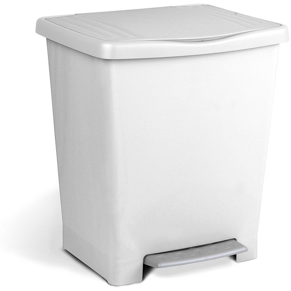 Pedal bucket Millenium 23L white