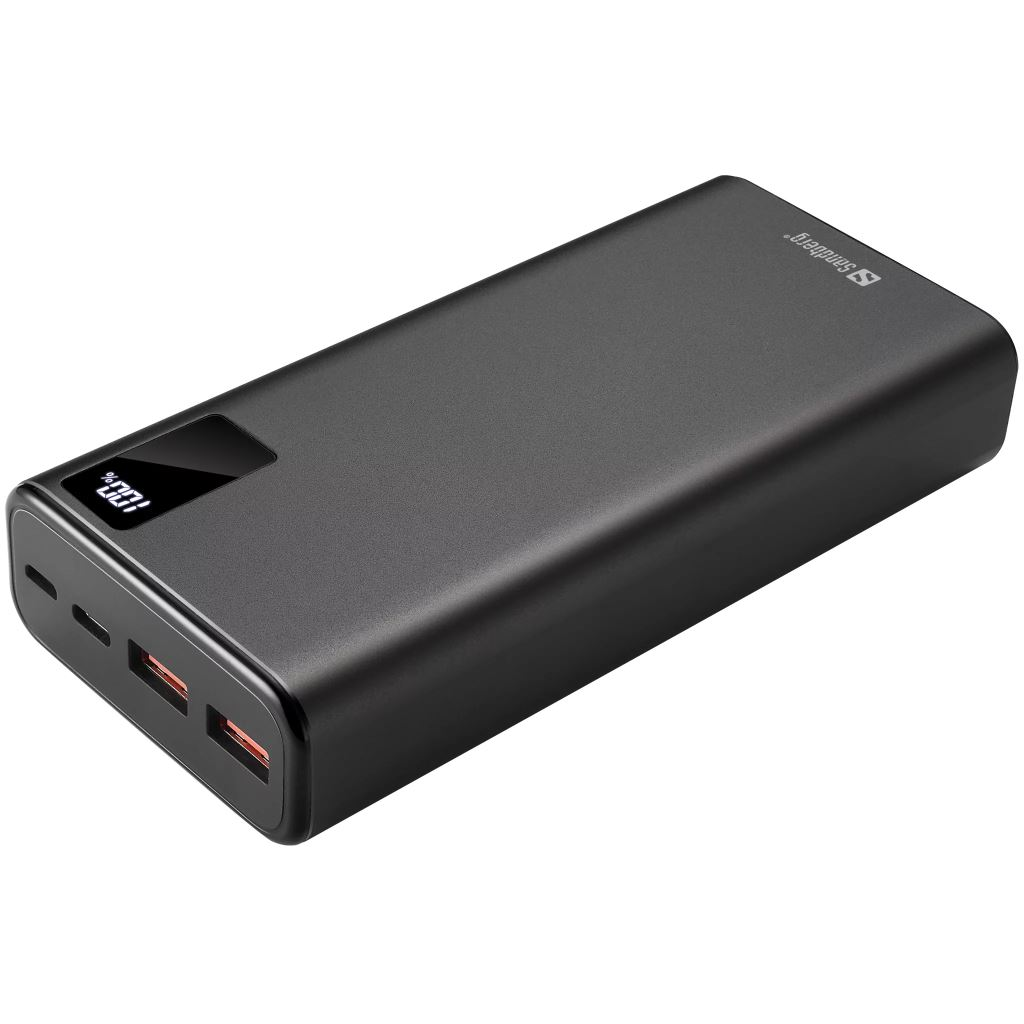 Sandberg Powerbank USB-C PD 20W 20000mAh Fekete (420-59)