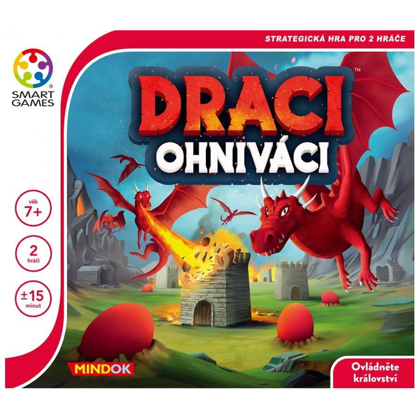 SmartGames Дракони и пожарникари Логическа пъзел игра