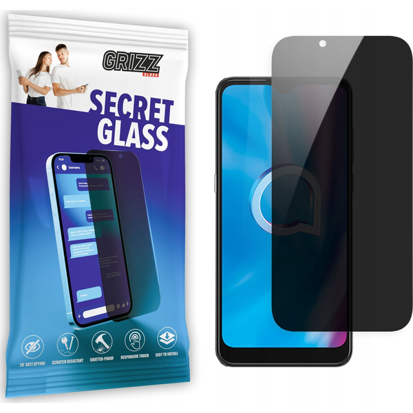  GrizzGlass Szkło prywatyzujące GrizzGlass SecretGlass do Alcatel 1V 2020