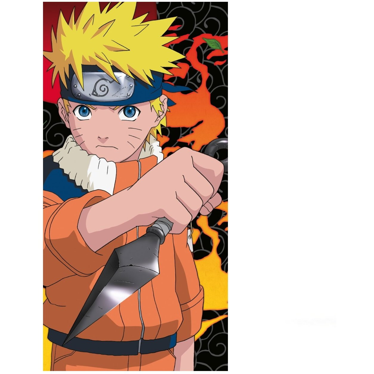 JERRY FABRICS Törölköző - Naruto Uzumaki, 70×140 cm (8592753039243)