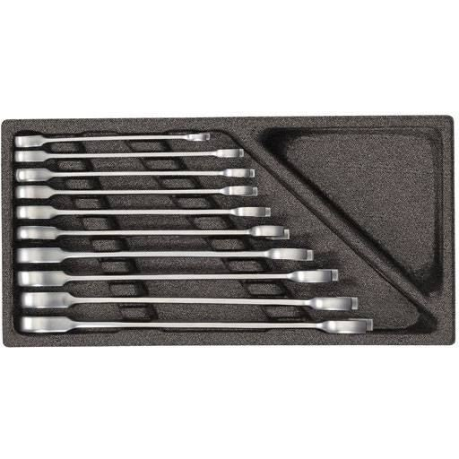 Gedore RED R22150003 3301702 gyűrűs villáskulcs készlet, 10 részes (3301702)