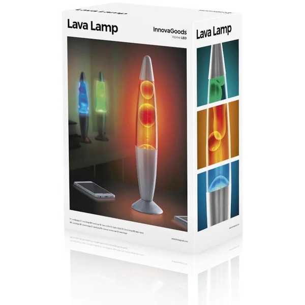 Zelena svetilka Lava Magma InnovaGoods 25W