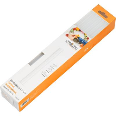 Melegragasztó rudak, O 11 mm, átlátszó, 20 db, Steinel 048419 (048419)