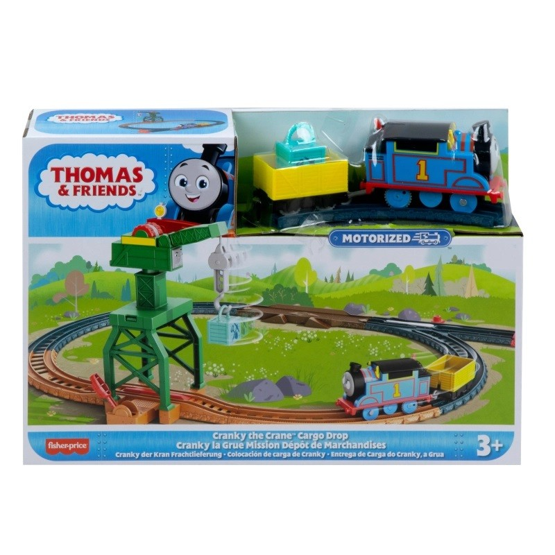 Fisher Price Thomas és barátai: Cranky mozdony - Színes (HGY78/HGY79)