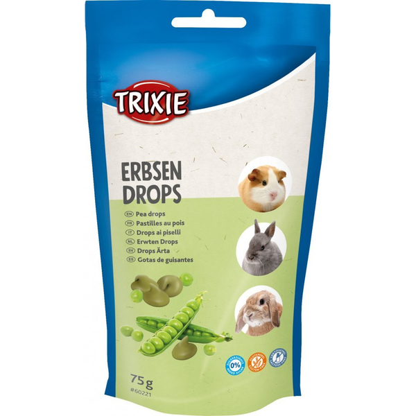 Trixie 60221 Rágcsáló Drops 75 g Borsó