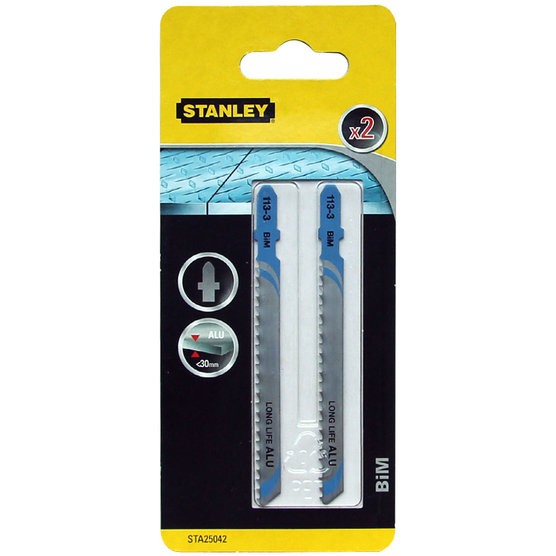 Stanley BIM dekopírfűrészlap fémhez 72mm, 2db/cs (STA25042)