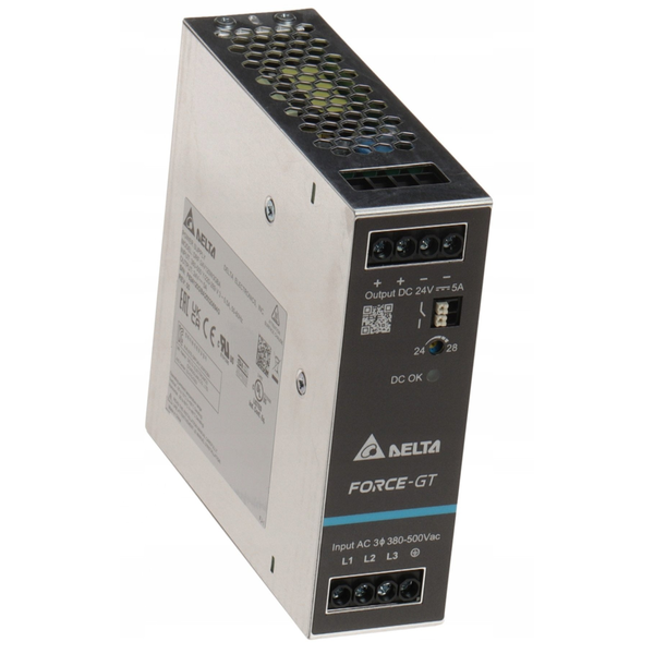 ZASILACZ IMPULSOWY DRF-24V120W3GBA FORCE-GT (3 FAZY) Delta Electronics