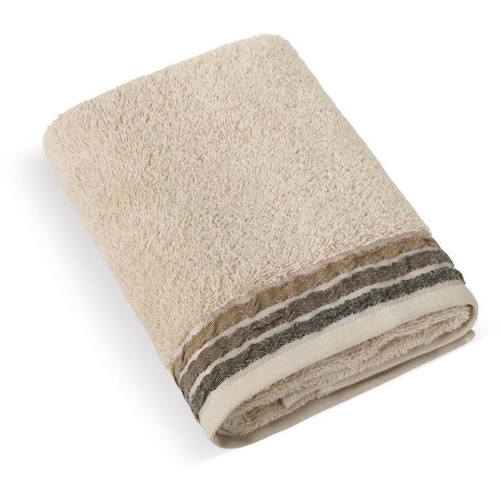 BELLATEX frottír törölköző Léga, 500 g G/515 bézs, 50 × 100 cm (12871)