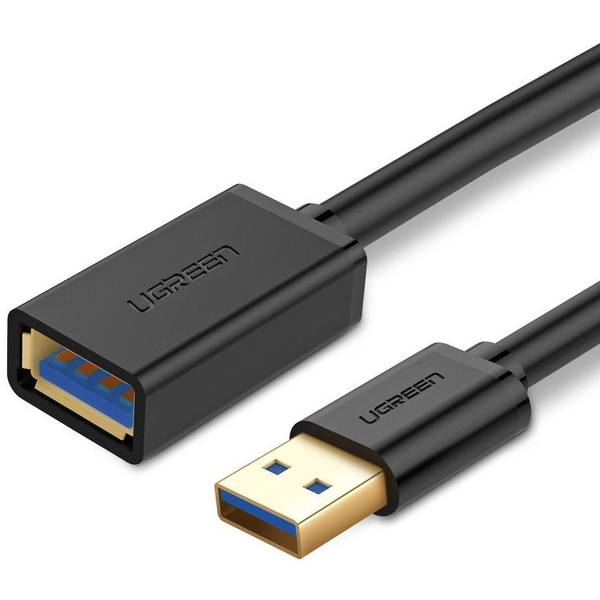 Ugreen 10368 USB-kabel USB 3.2 Gen 1 (3.1 Gen 1) 1 m USB A Sort