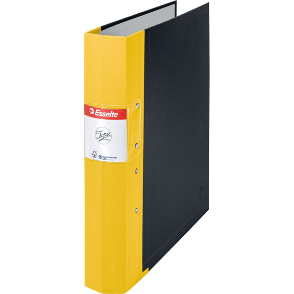 Esselte 68214 raccoglitore ad anelli A4 Giallo