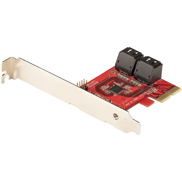 StarTech.com 4P6G-PCIE-SATA-CARD interfacekaart/-adapter Intern