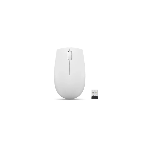 Lenovo 300 WIRELESS ?GREY mouse Ufficio Ambidestro RF Wireless Ottico 1000 DPI