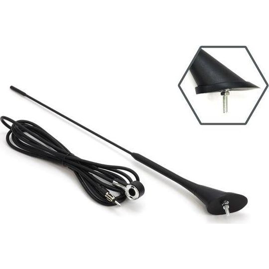Avtomobilska antena 40cm 5mm adapter 3m kabel