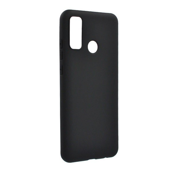 Szilikon telefonvédő (matt) FEKETE [Huawei P Smart (2020)] (5996457980086)