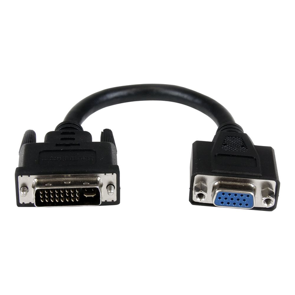 StarTech.com DVIVGAMF8IN adaptér k video kabelům 0,203 m DVI-I VGA Černá
