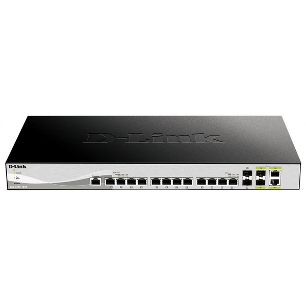 D-Link DXS-1210-16TC/E netværksswitch Administreret L2 10G Ethernet (100/1000/10000) Grå