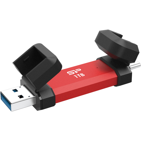 Silicon Power SP001TBUC3S72VPR DS72 Ultra fast pendrive, 1 TB, USB 3.2 Gen 2, 10 Gbps, 1050 MB/s