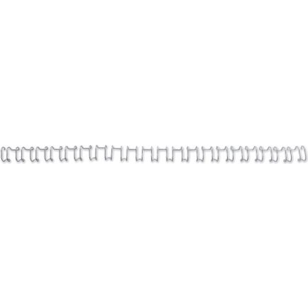 GBC WIREBIND 21LOOP A4 10MM SILVER (100)