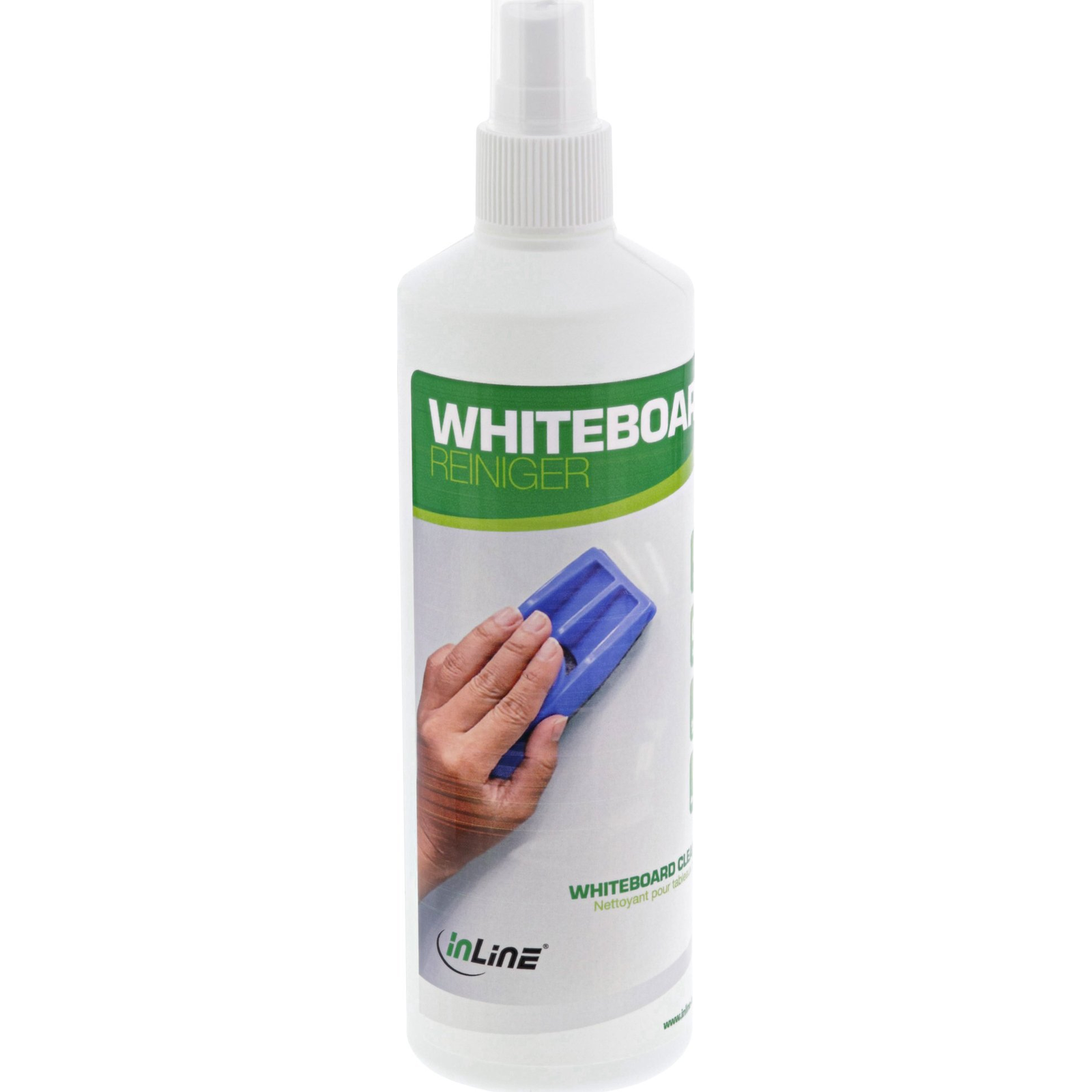 InLine 43202A kelléktisztító készlet Fehér színű tábla Berendezéstisztító folyadék 250 ml (43202A)