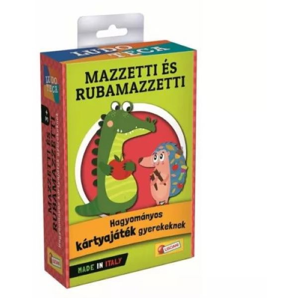 Lisciani Ludoteca Mazetti Kártyajáték 55 Kártyával (8008324105052)