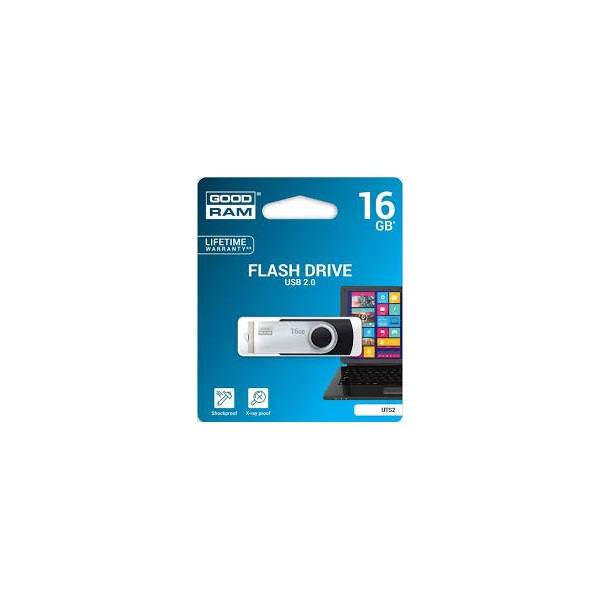 Goodram UTS2 USB-nøgle 16 GB USB Type-A 2.0 Sort