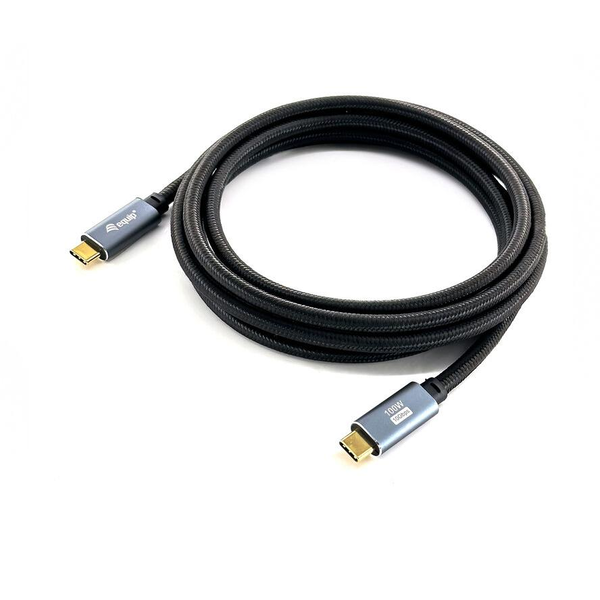 Equip 128357 cabo USB USB 3.2 Gen 2 (3.1 Gen 2) 2 m USB C Preto