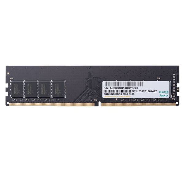 Paměti DDR4 Apacer 8GB (1x8GB) 3200MHz CL22 1,2V