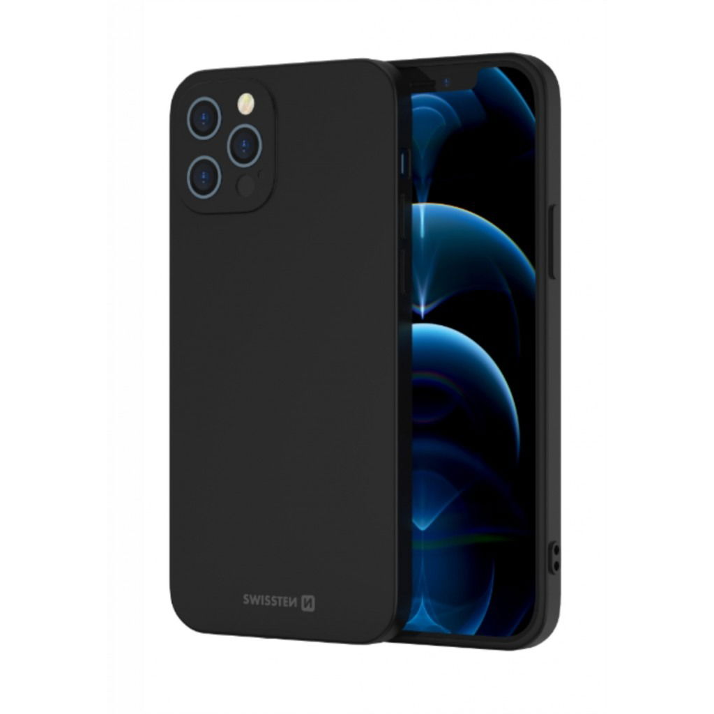 Swissten Soft Joy Xiaomi Redmi Note 13 Pro Plus 5G fekete tok (34500368)