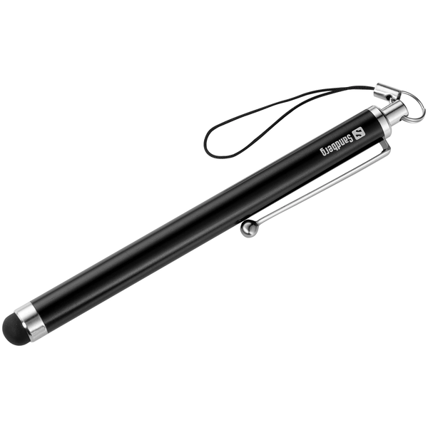 Sandberg 361-02 stylus-pen Zwart, Zilver