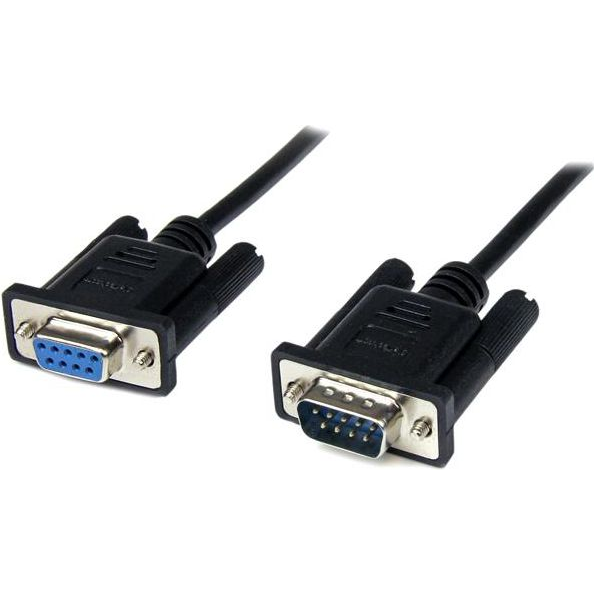 StarTech.com SCNM9FM2MBK seriële kabel Zwart DB-9