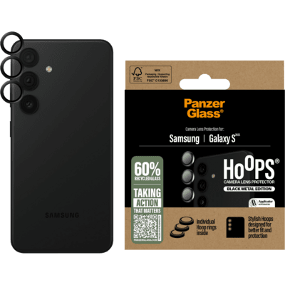 PanzerGlass Hoops Lens Protector Black
