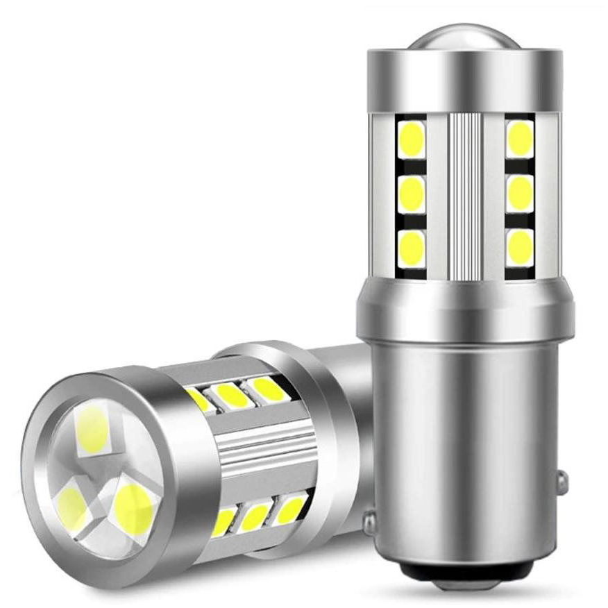 M-Style LED izzó P21/5W BAY15D 15SMD 3,5W fehér (5140-MS-048458)